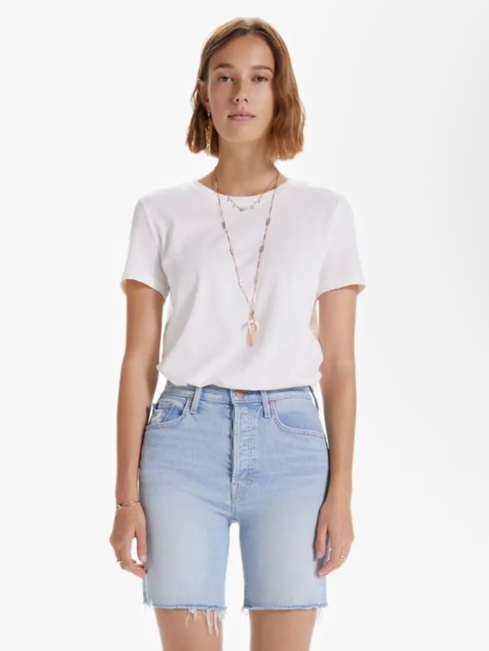 MOTHER Denim Jean Shorts